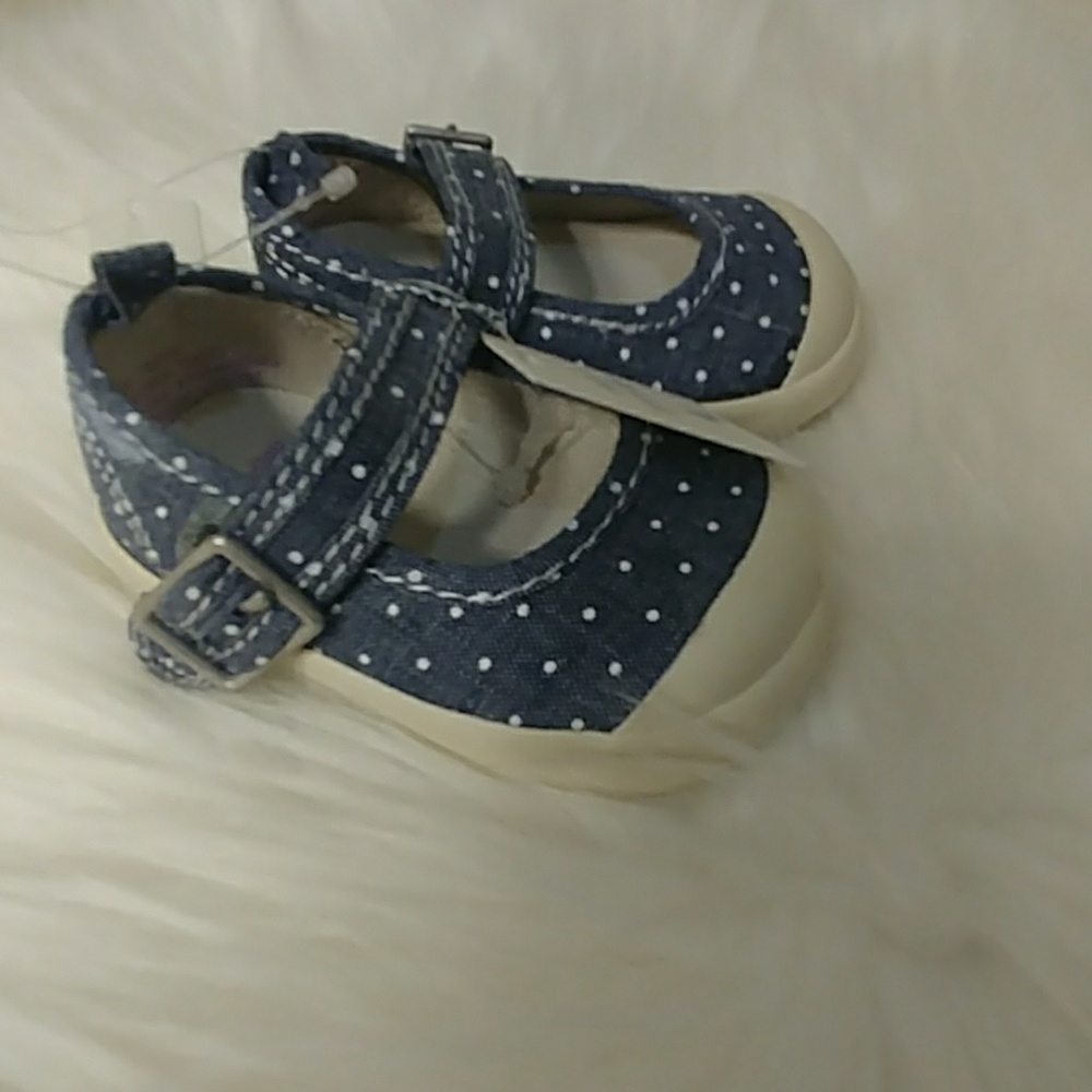Baby Gap Polka Dot Mary Jane Sneakers